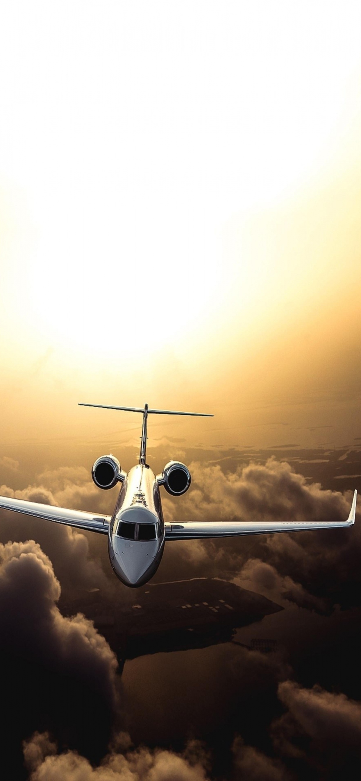 Обои воздушное путешествие, самолет, авиация, авиакомпания, облако в разрешении 1242x2688