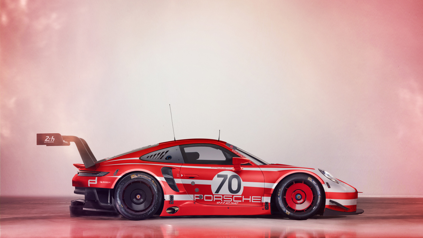 Обои Порше, авто, спорткар, Porsche 911 GT3 R 991, Порше 992 в разрешении 1366x768