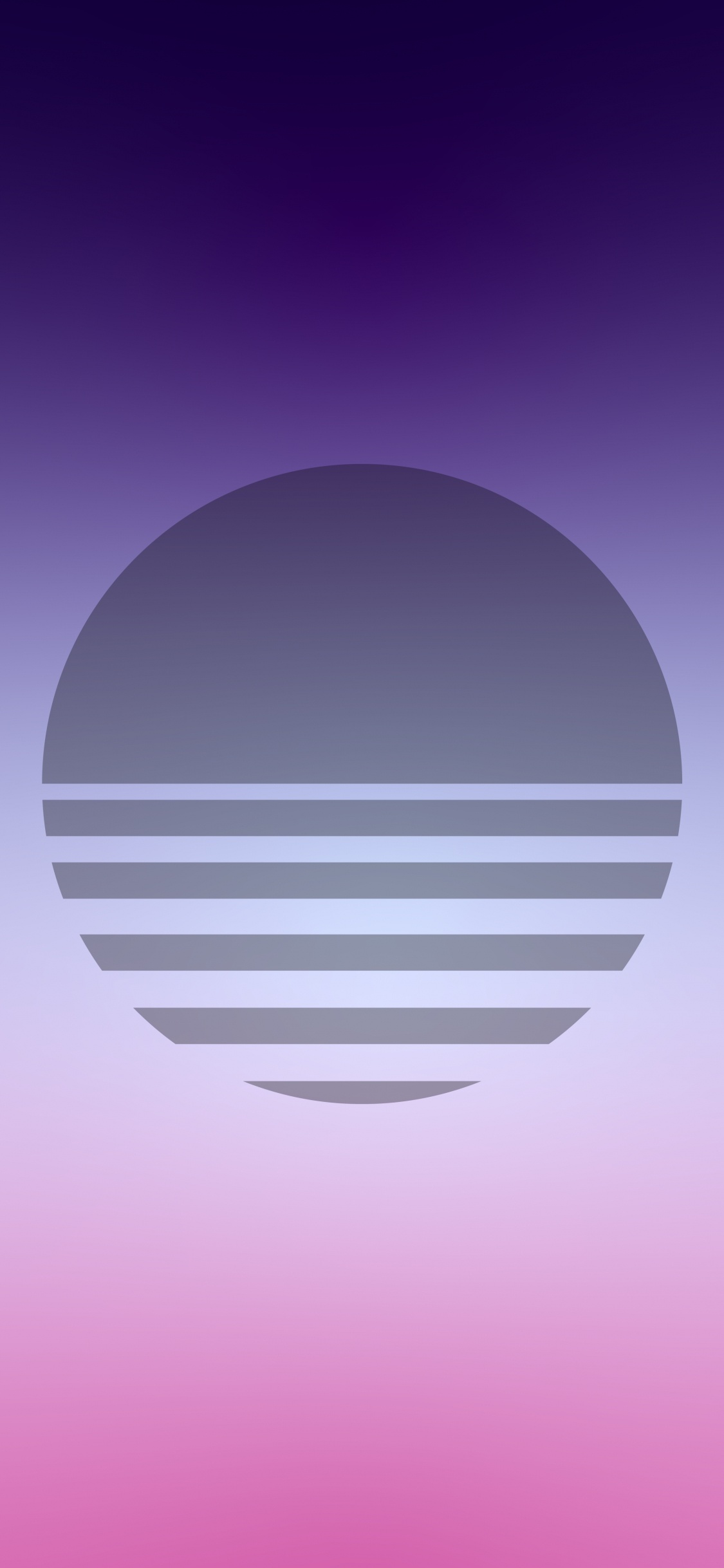 Обои пурпур, Фиолетовый, круг, узор, электрик в разрешении 1125x2436