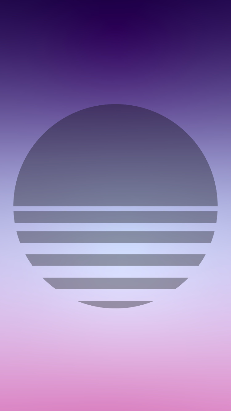 Обои пурпур, Фиолетовый, круг, узор, электрик в разрешении 750x1334