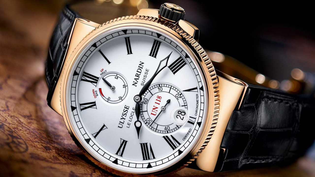 Обои модный аксессуар, часы аксессуар, Шанель Исполнительный, Компания Ulysse Nardin Морской, предметы роскоши в разрешении 1280x720