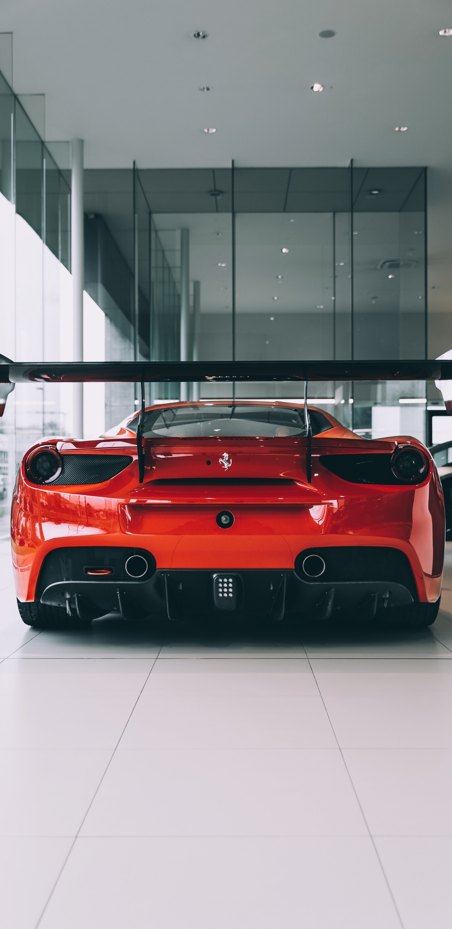 Обои Ferrari, спорткар, легковые автомобили, mercedes benz, Ламборджини в разрешении 1440x2960