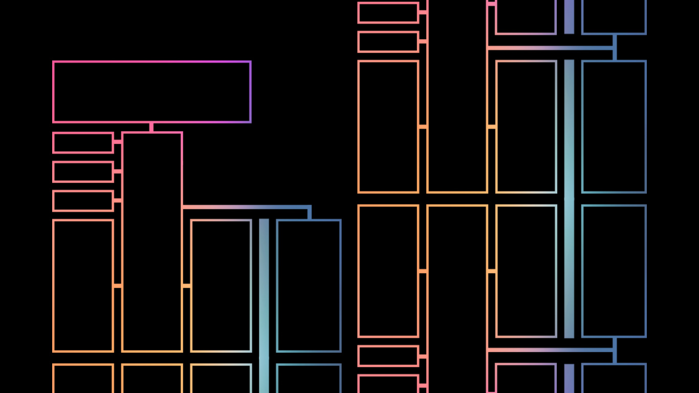 Обои архитектура, apple m1, окно, текст, красочность в разрешении 1366x768
