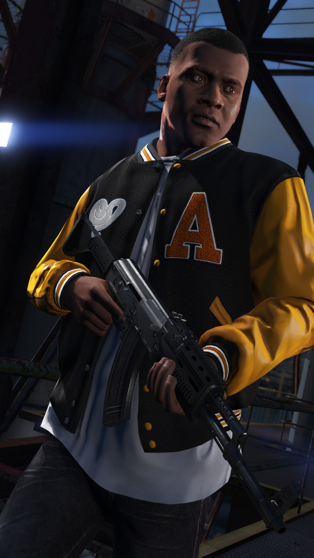 Обои grand theft auto v, Rockstar North, Рокстар игры, музыкант, Представление в разрешении 1080x1920