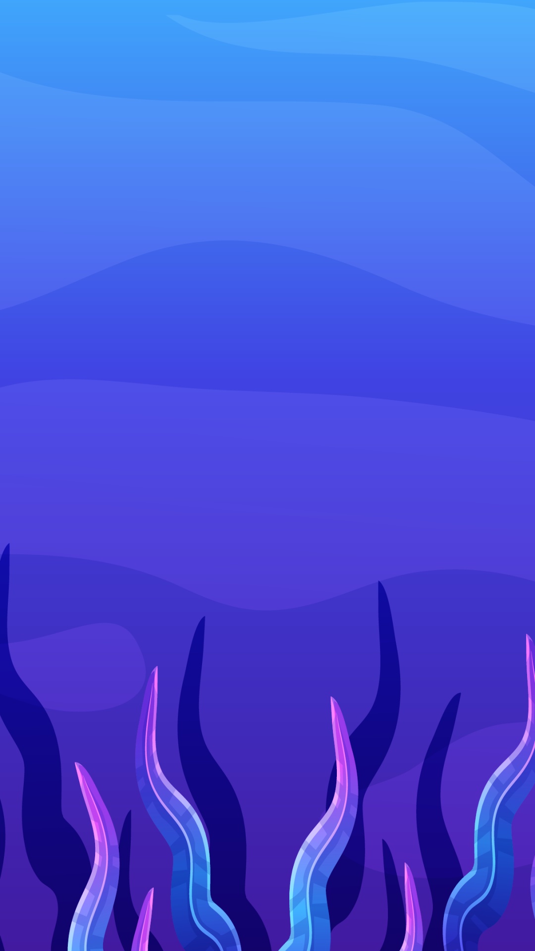 Обои пурпур, лазурный, синий, ботаники, растительность в разрешении 1080x1920