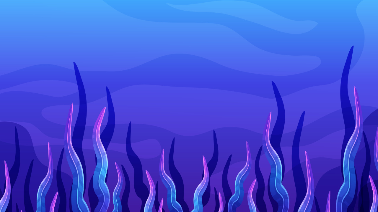 Обои пурпур, лазурный, синий, ботаники, растительность в разрешении 1280x720