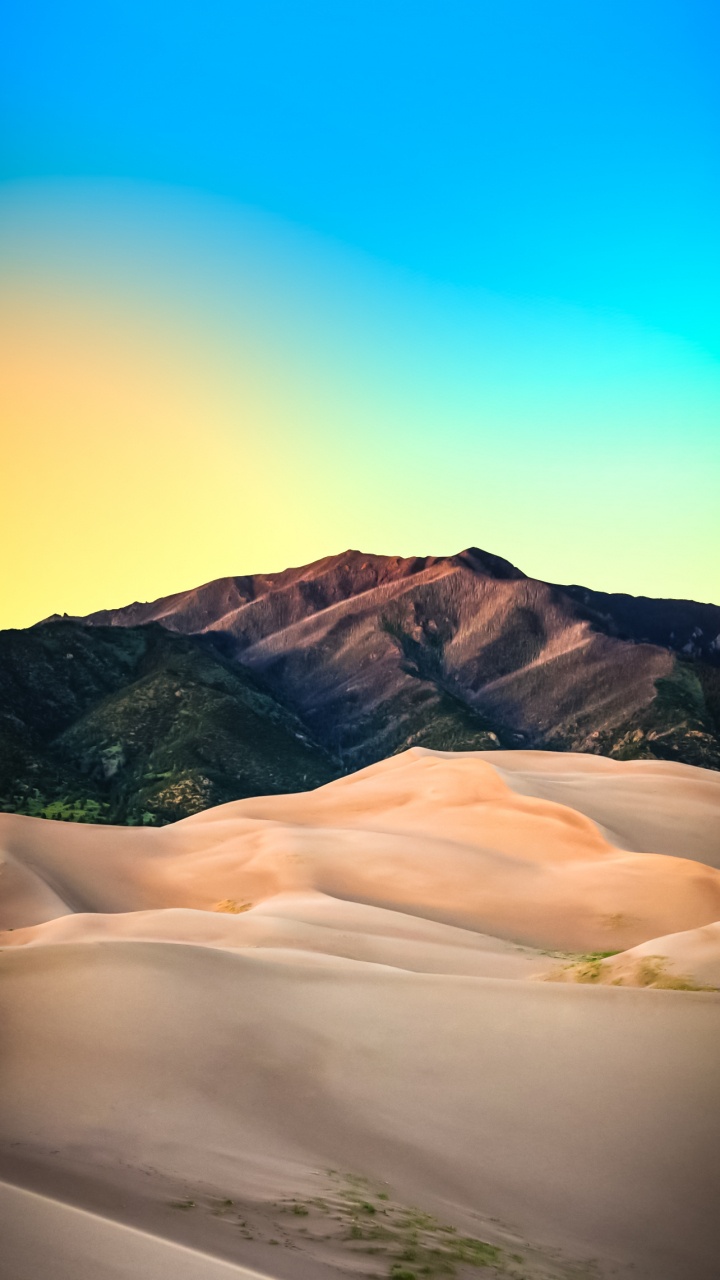 Обои атмосфера, облако, окружающая среда, природный ландшафт, склон в разрешении 720x1280