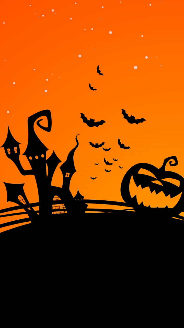 Обои иллюстрация, силуэт, графический дизайн, арт, искусство в разрешении 720x1280