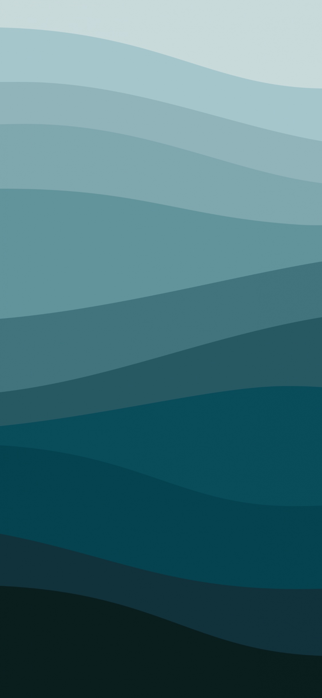 Обои лазурный, прямоугольник, Аква, материальное свойство, электрик в разрешении 1125x2436