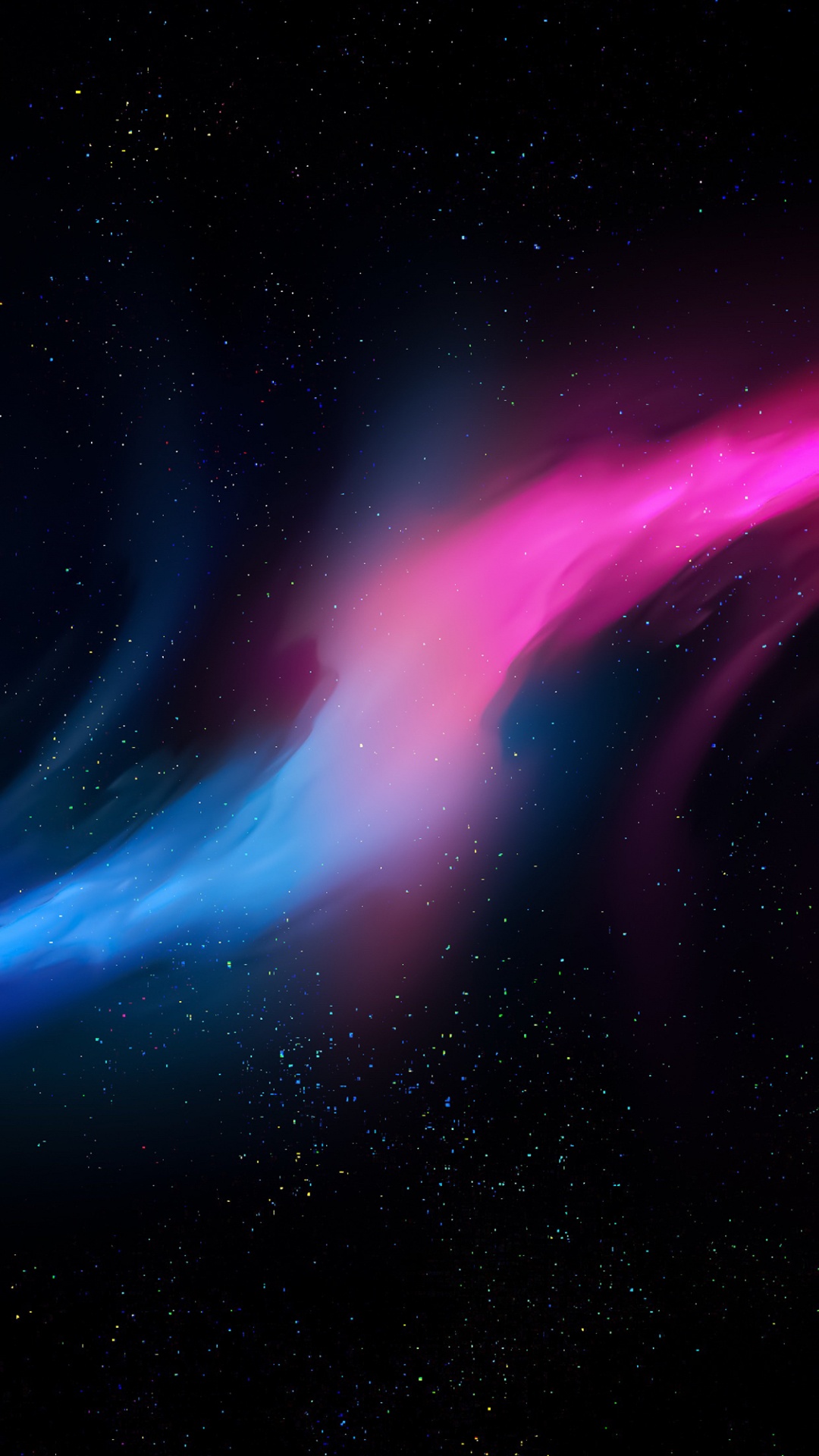 Обои яблоко, ios, атмосфера, природный ландшафт, астрономический объект в разрешении 1080x1920