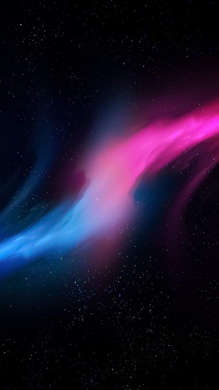 Обои яблоко, ios, атмосфера, природный ландшафт, астрономический объект в разрешении 720x1280