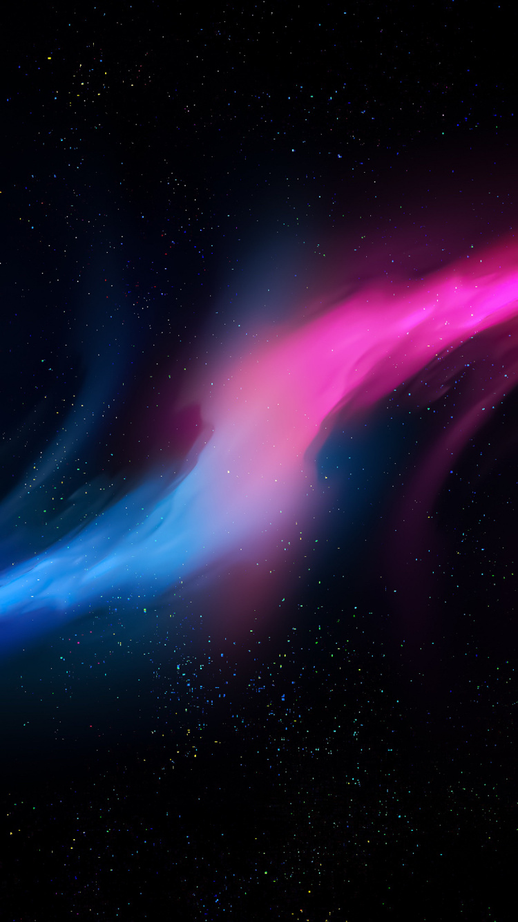 Обои яблоко, ios, атмосфера, природный ландшафт, астрономический объект в разрешении 750x1334