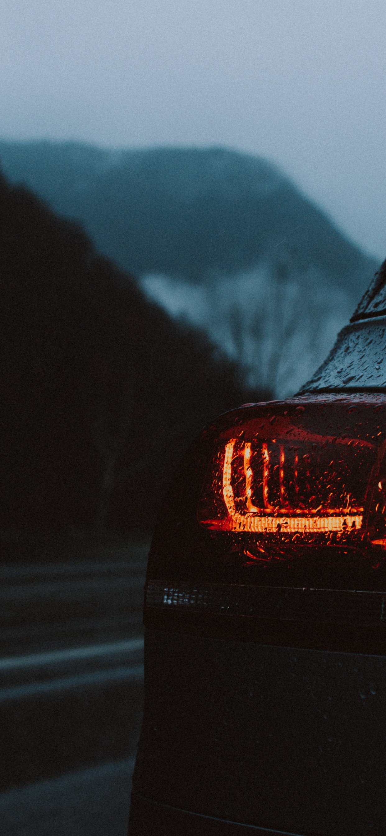 Обои автомобильное освещение, свет, автомобильный экстерьер, автомобильные запчасти, бампер в разрешении 1242x2688