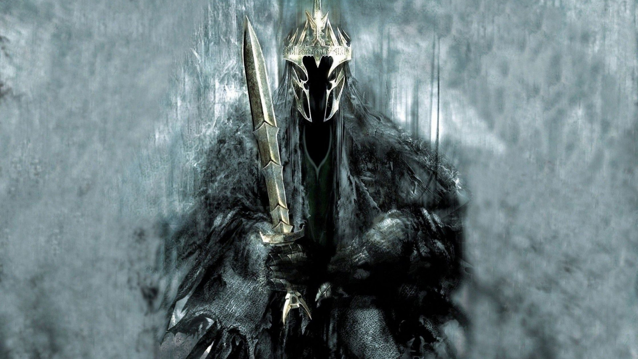 Обои Nazgl, Властелин Колец, темнота, демон, Цифровой композитинг в разрешении 1280x720