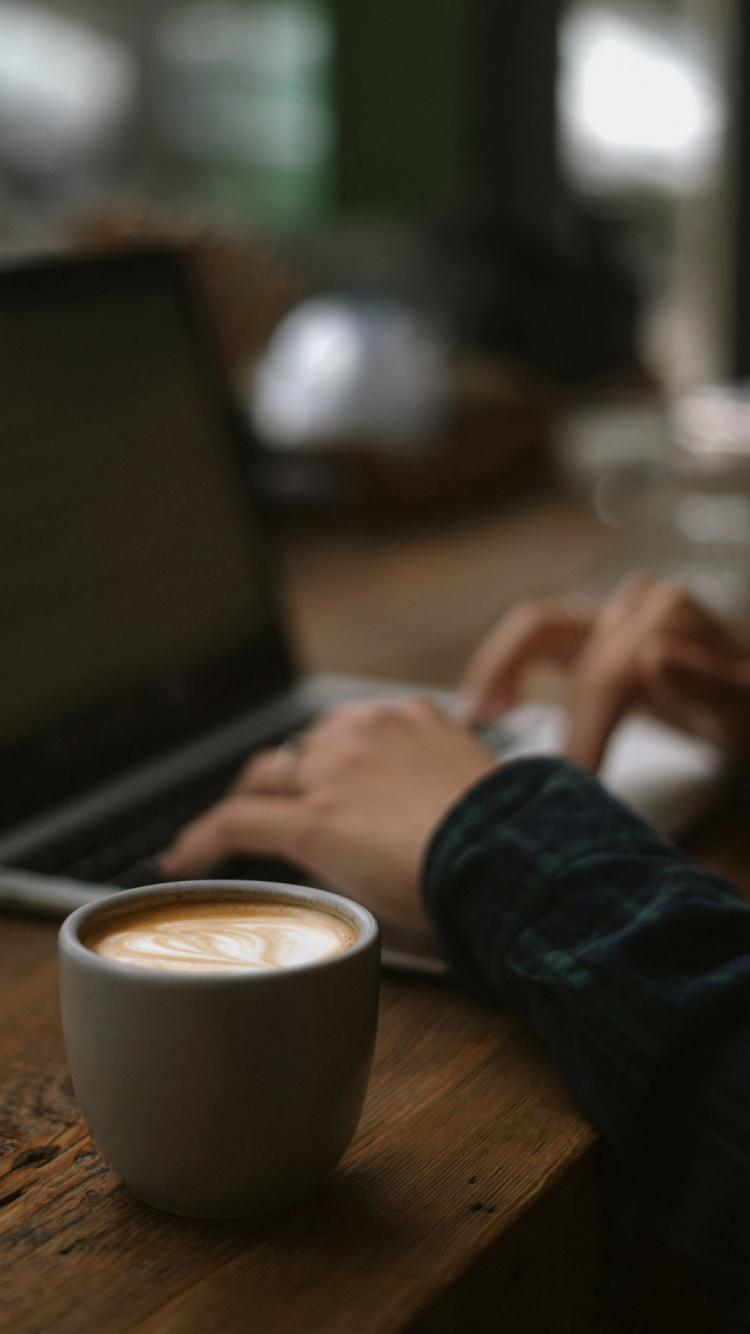 Обои чашка, керамический материал, кофе, чаша, кофейная чашка в разрешении 750x1334