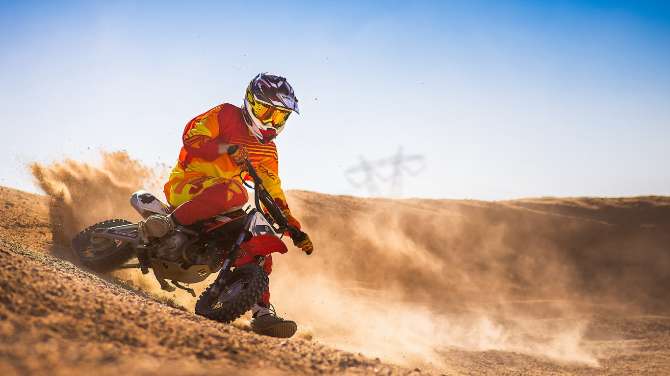 Обои почва, Фристайл мотокросс, эндуро, мотокросс, экстремальный вид спорта в разрешении 1366x768