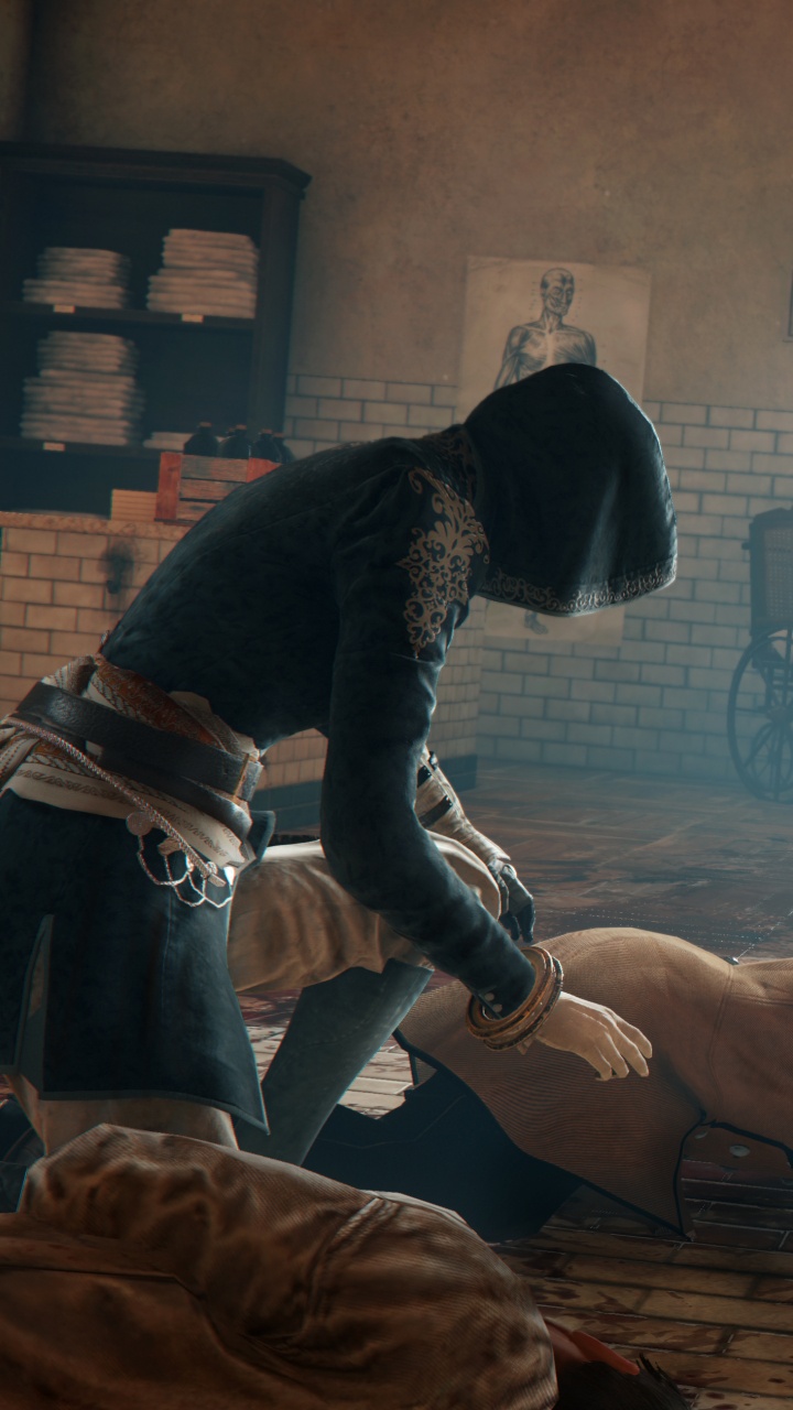 Обои uplay, ubisoft, игра-боевик, видеоигра, убийца в разрешении 720x1280