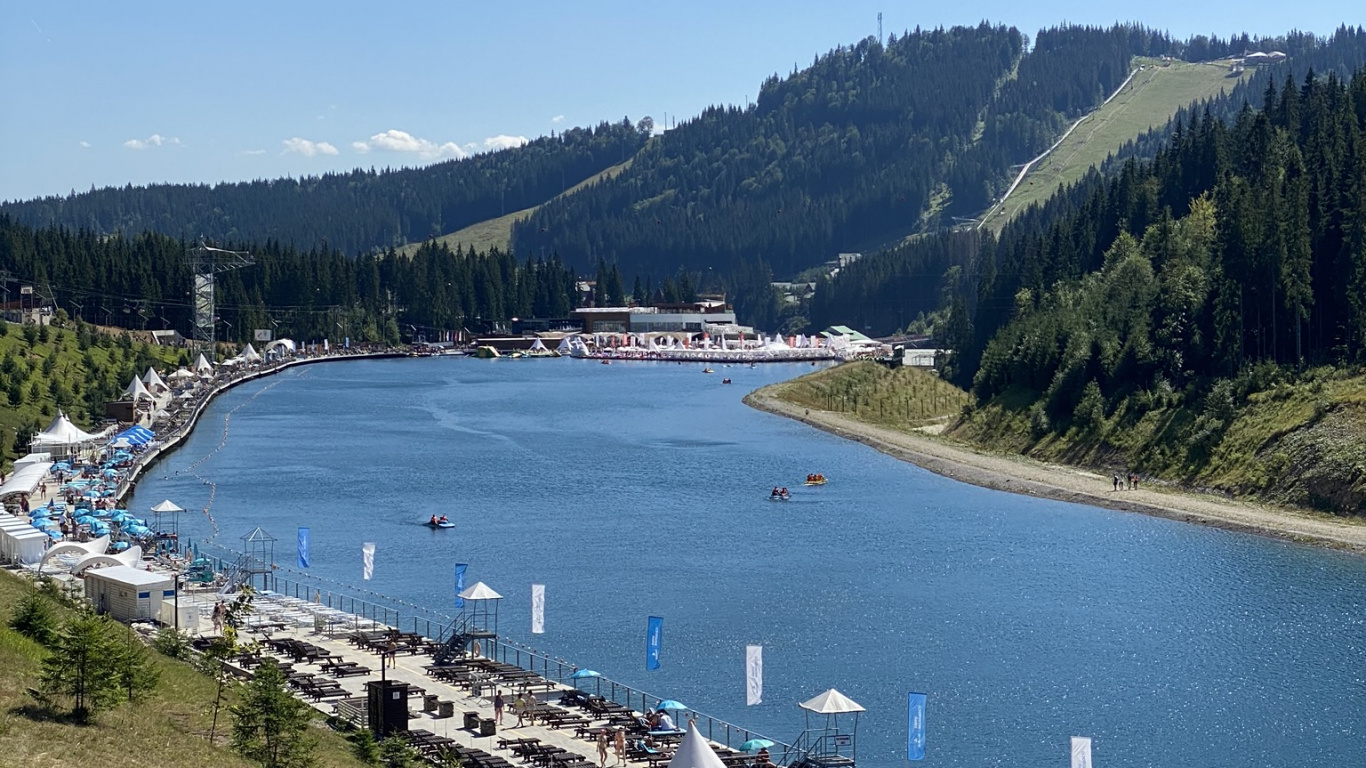 Обои водоем, гидроресурсы, вода, водный путь, побережье в разрешении 1366x768