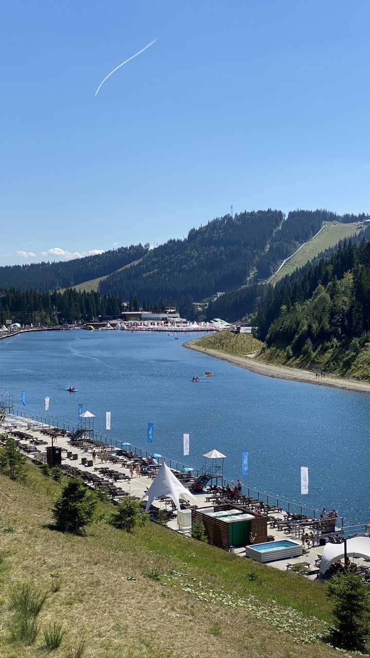 Обои водоем, гидроресурсы, вода, водный путь, побережье в разрешении 720x1280