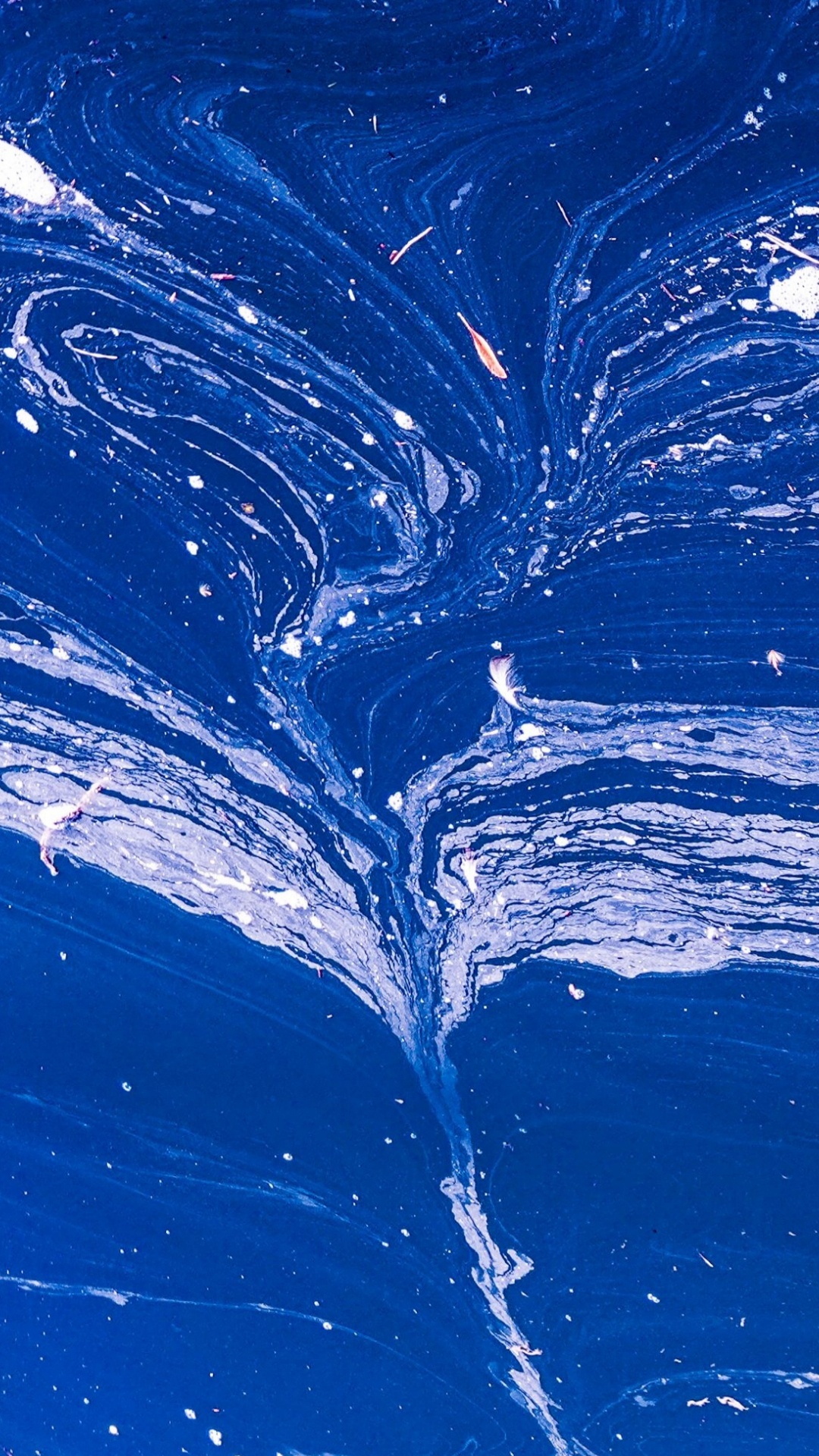 Обои волна, вода, жидкий, синий, лазурный в разрешении 1080x1920