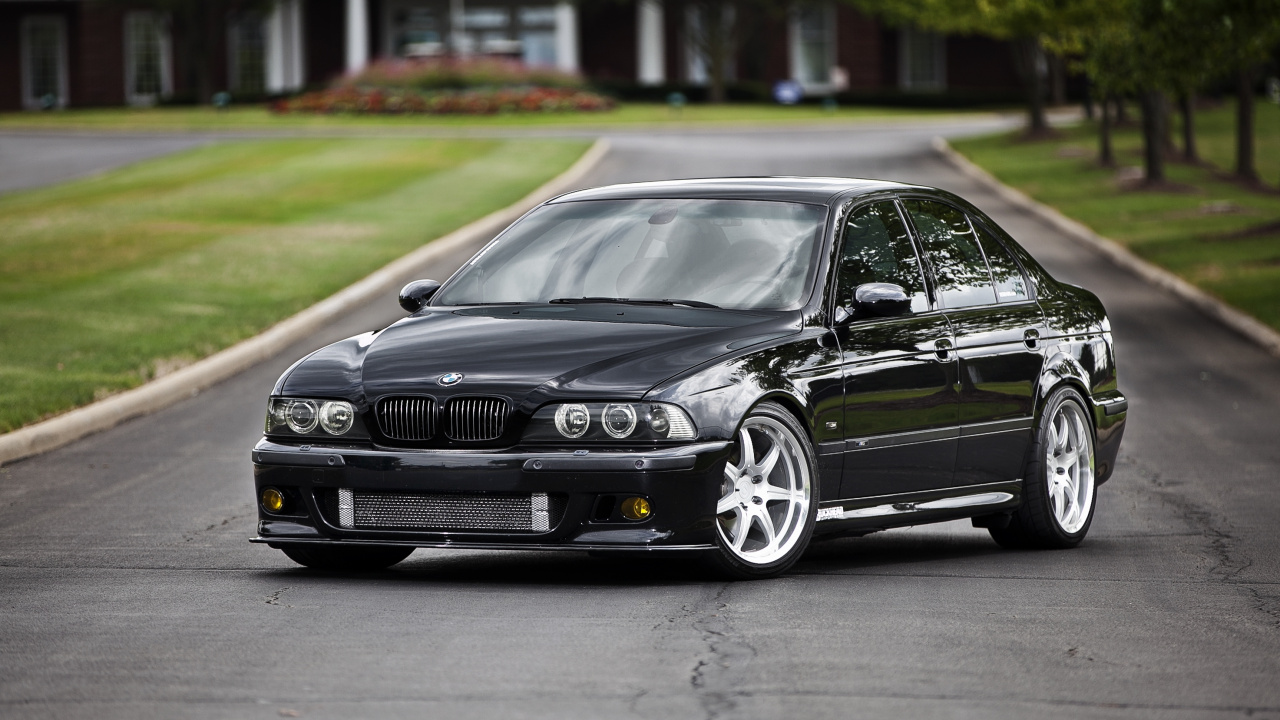 Обои bmw, BMW 5 Series E39, авто, представительский автомобиль, мощные машины в разрешении 1280x720