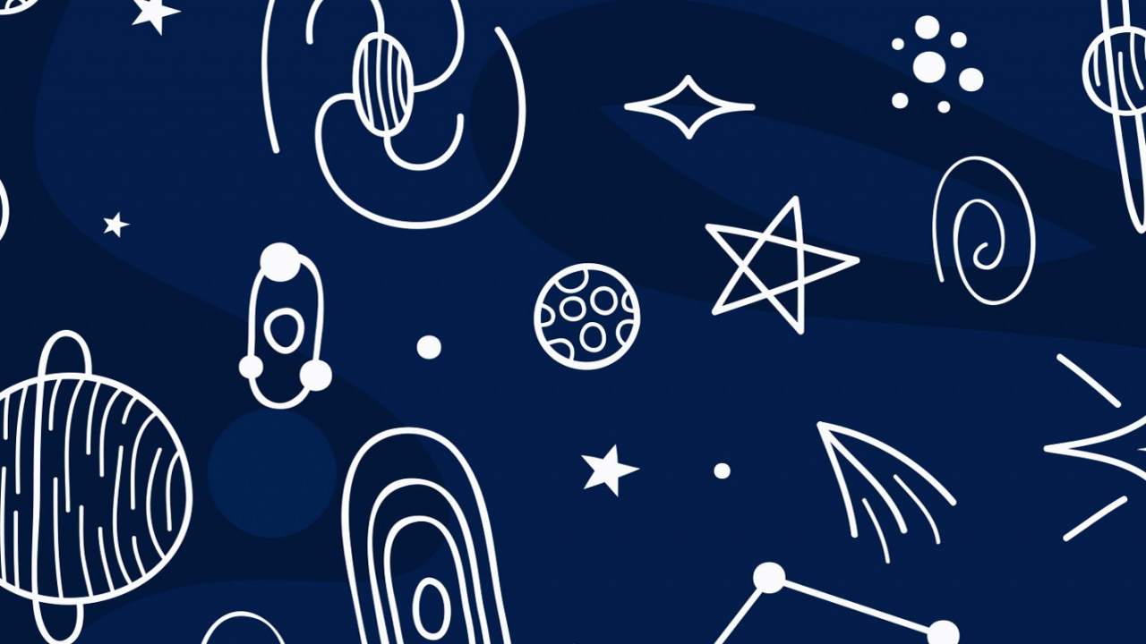 Обои узор, графический дизайн, лазурный, круг, электрик в разрешении 1280x720