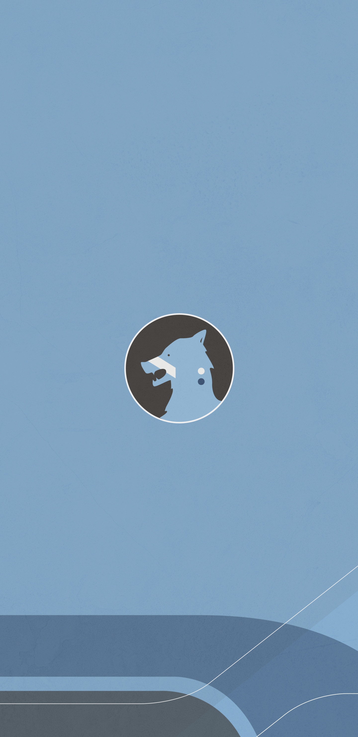 Обои графика, измеритель, дневное время, microsoft azure, дизайн в разрешении 1440x2960