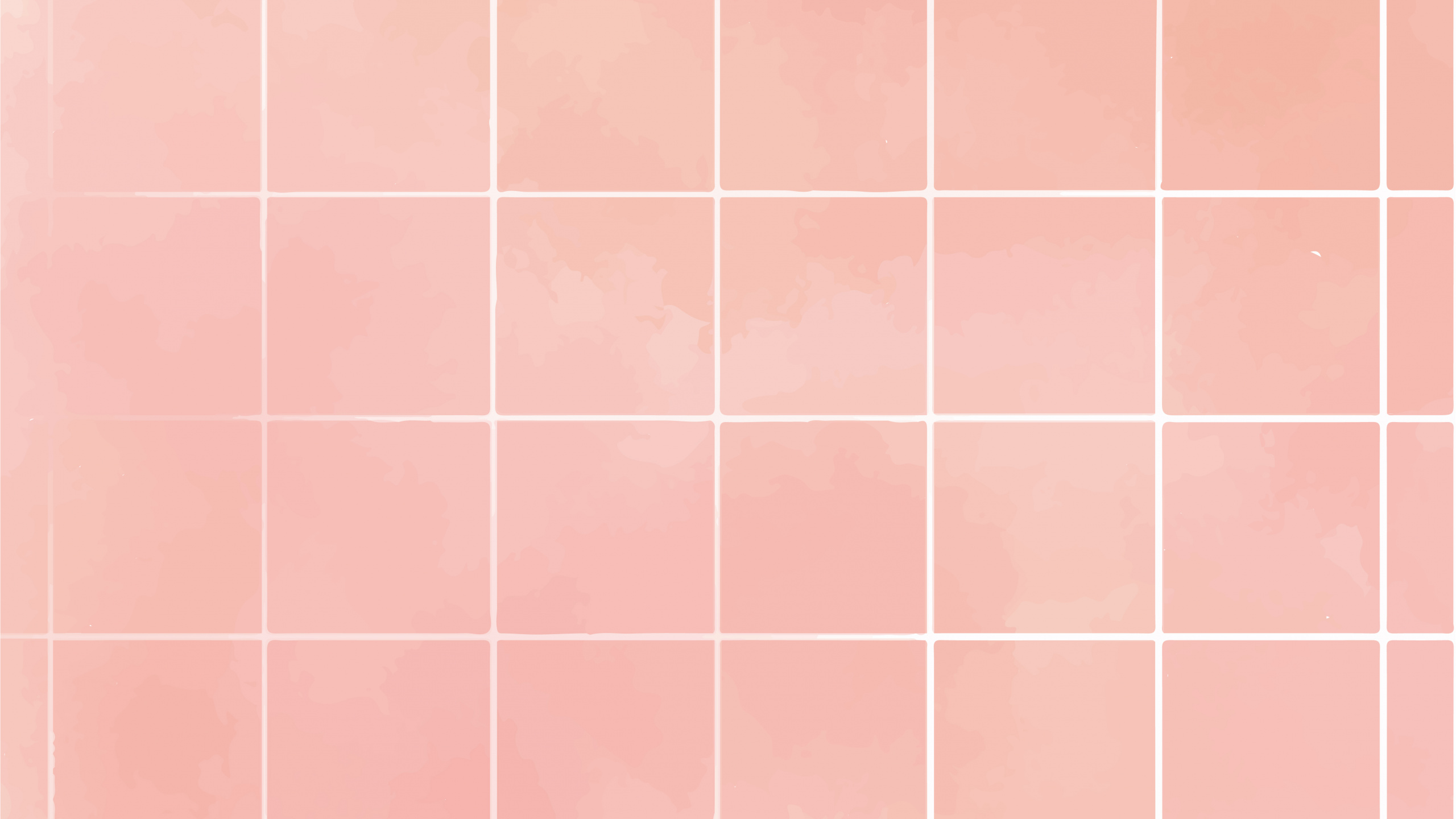 Обои плитка, красочность, прямоугольник, Оранжевый цвет, розовый в разрешении 2560x1440