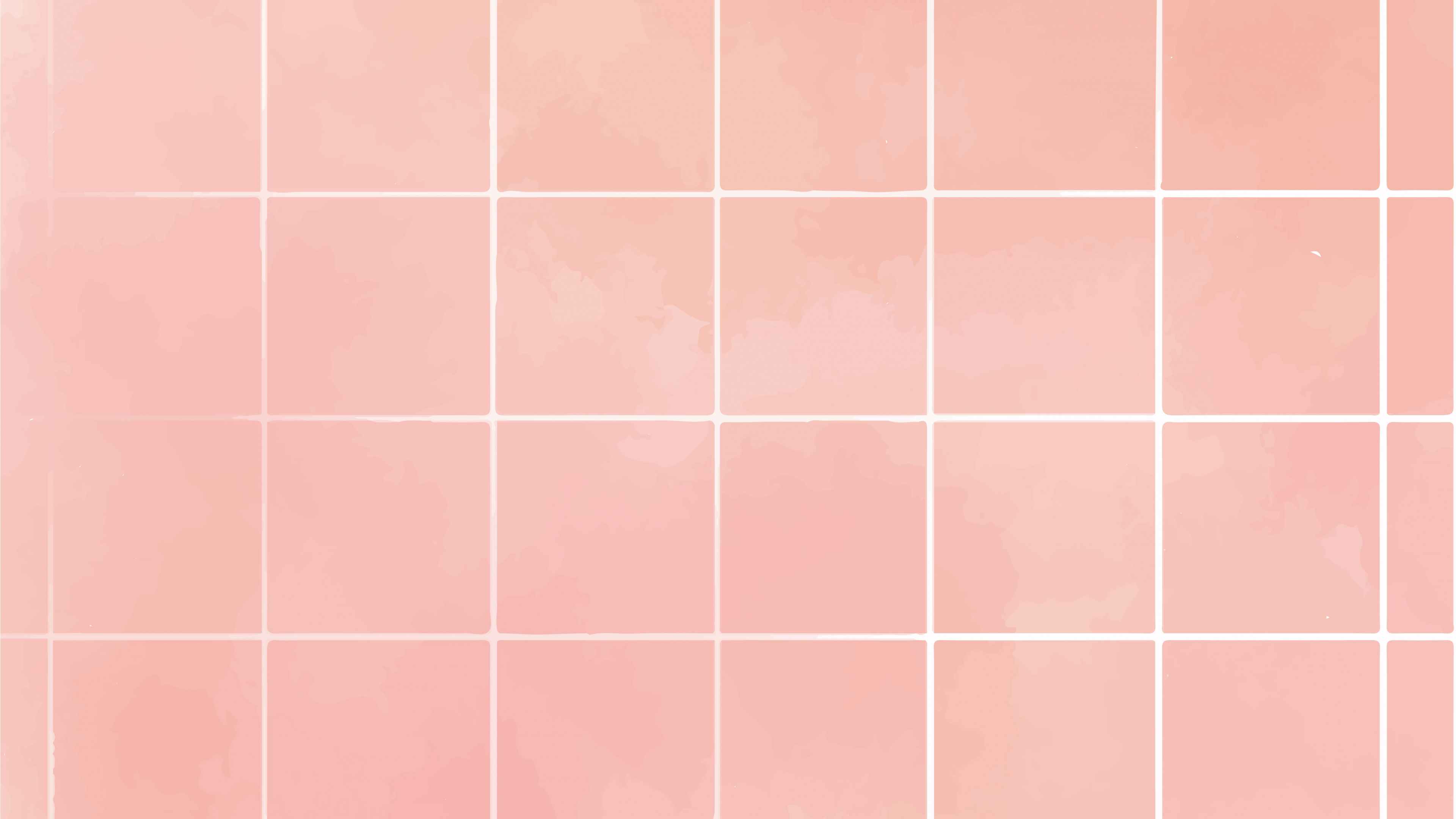 Обои плитка, красочность, прямоугольник, Оранжевый цвет, розовый в разрешении 3840x2160