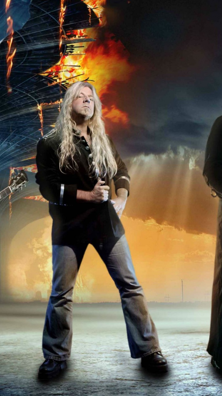 Обои Первобытный Страх, тяжелый металл, Представление, Прежде чем дьявол знает что ты мертв, рука времени в разрешении 720x1280