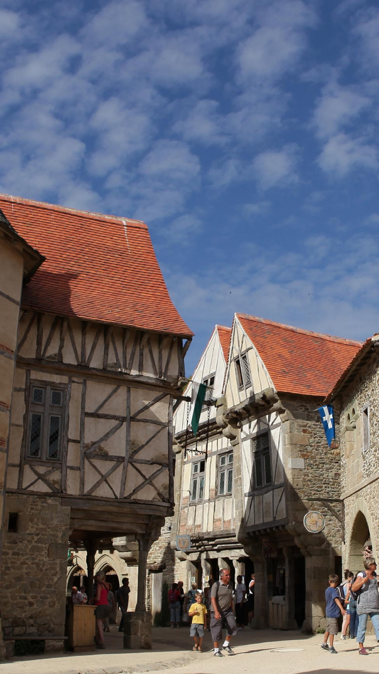 Обои Пюи-дю-Фу, Ла ЦИТ Mdivale, Пюи, парк развлечений, парк в разрешении 750x1334