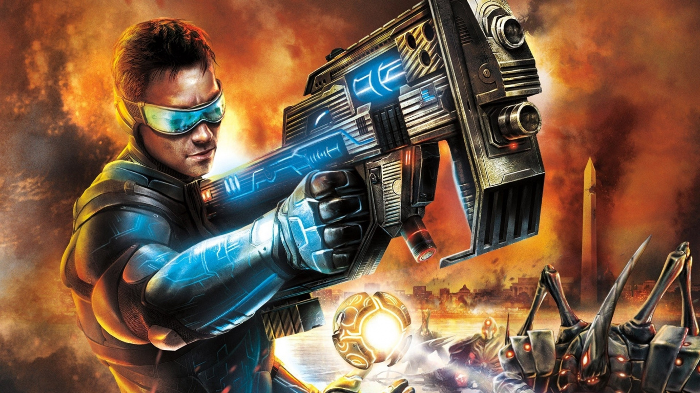 Обои приставка Wii, sega, шутер, компьютерная игра, стратегии видео игры в разрешении 1366x768