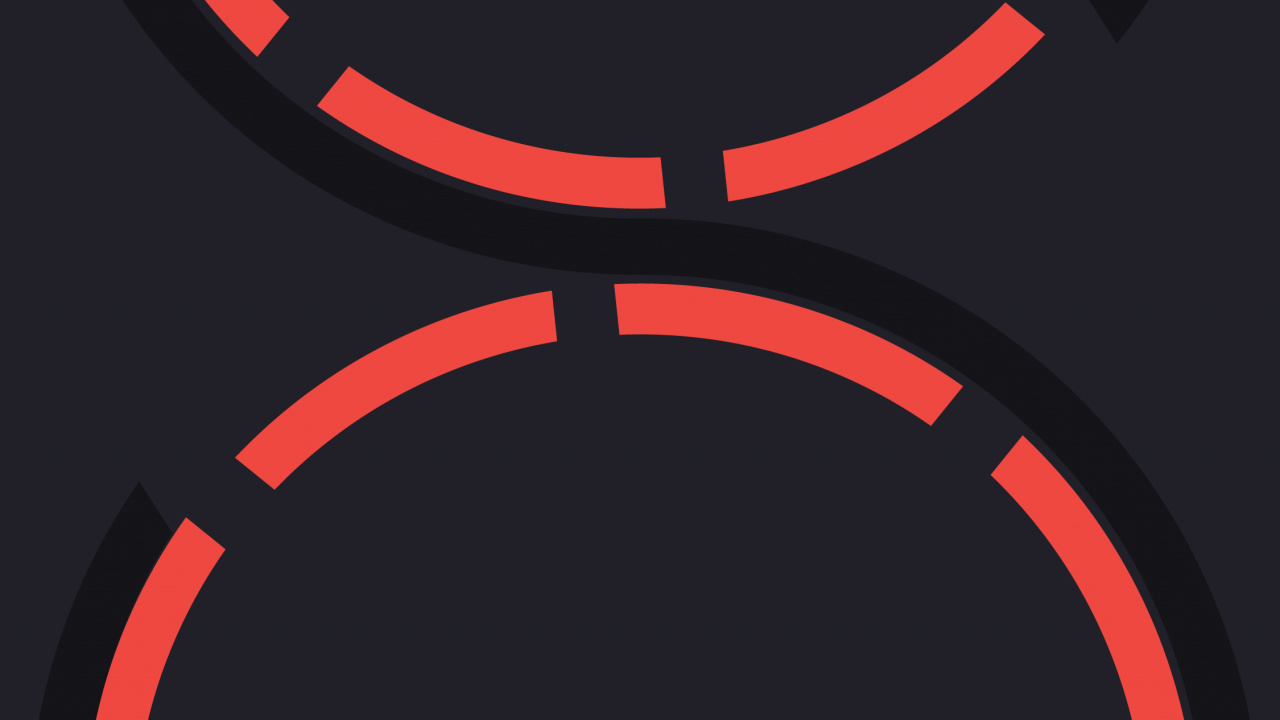 Обои круг, символ, узор, симметрия, лого в разрешении 1280x720