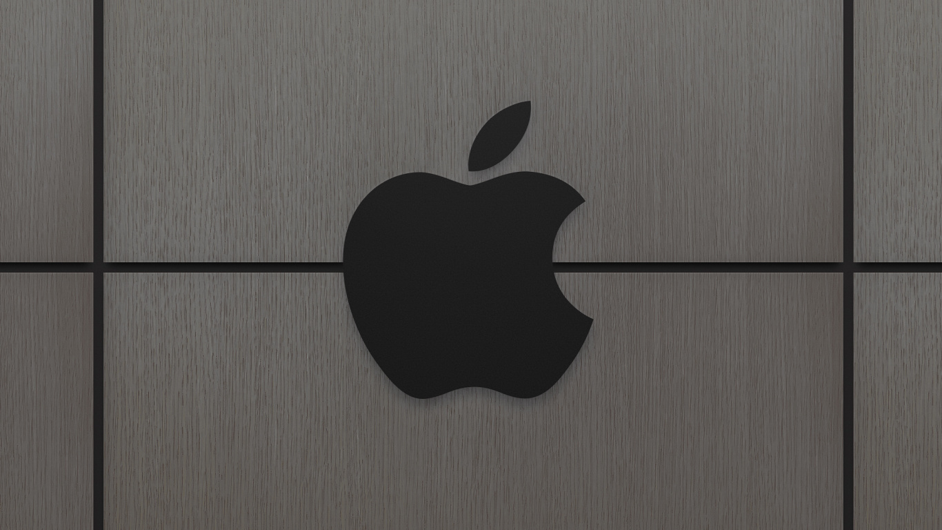 Обои яблоко канада, прямоугольник, древесина, серый цвет, материальное свойство в разрешении 1366x768