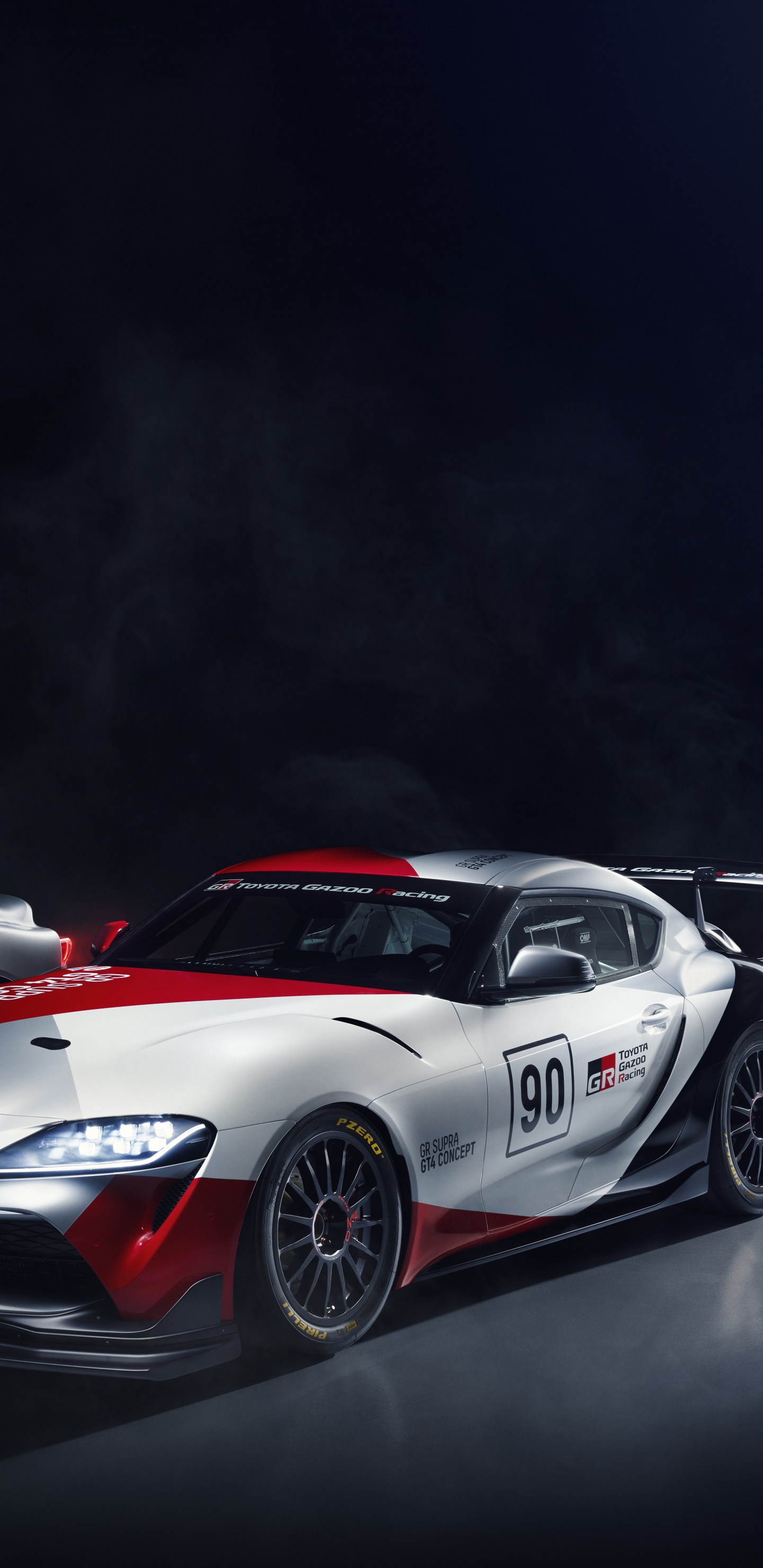 Обои Toyota Supra, 2019 Женевском Автосалоне, авто, toyota, автогонки в разрешении 1440x2960