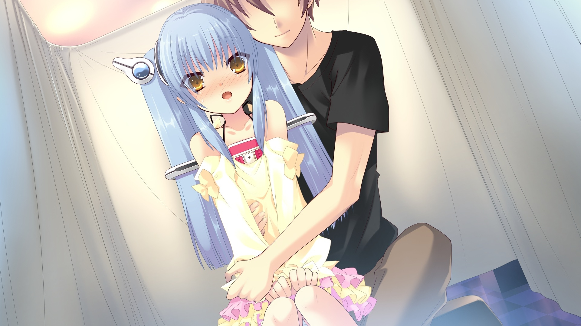 Обои мультфильм, мизинец, сустав, сердце, девушка в разрешении 1920x1080