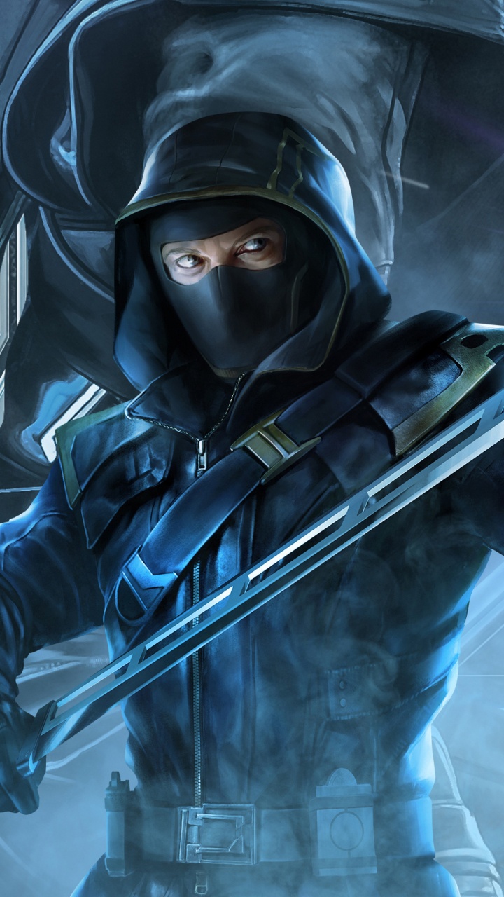 Обои шутер, Мстители Эндшпиль, туманность, компьютерная игра, игры в разрешении 720x1280