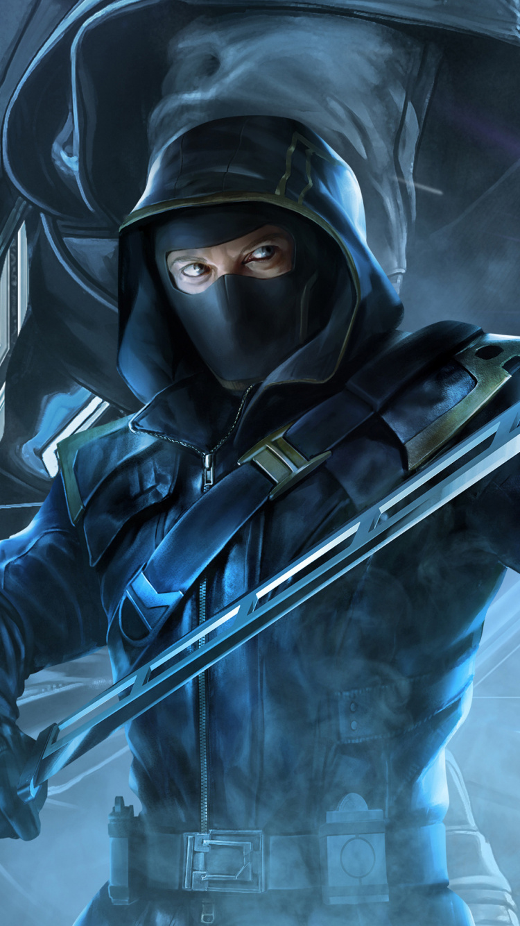 Обои шутер, Мстители Эндшпиль, туманность, компьютерная игра, игры в разрешении 750x1334