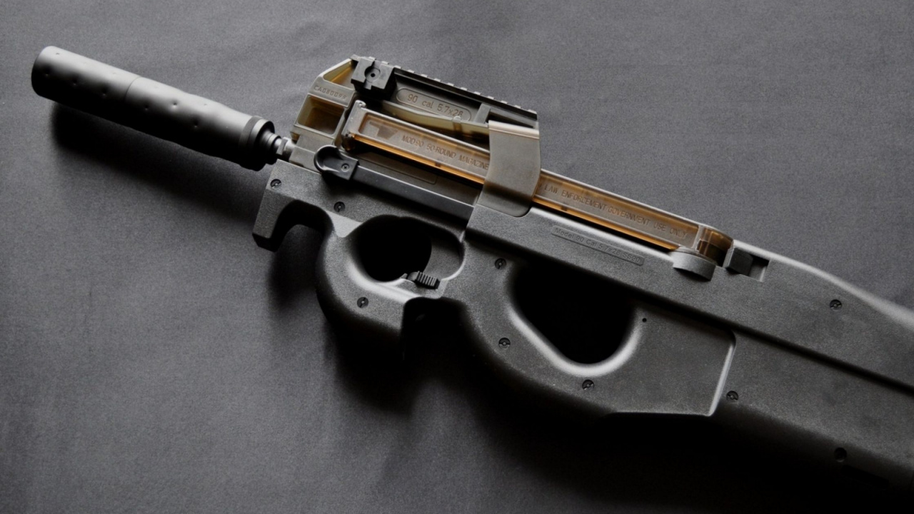 Обои пистолетпулемет, fn herstal, орудие, огнестрельное оружие, триггер в разрешении 1280x720