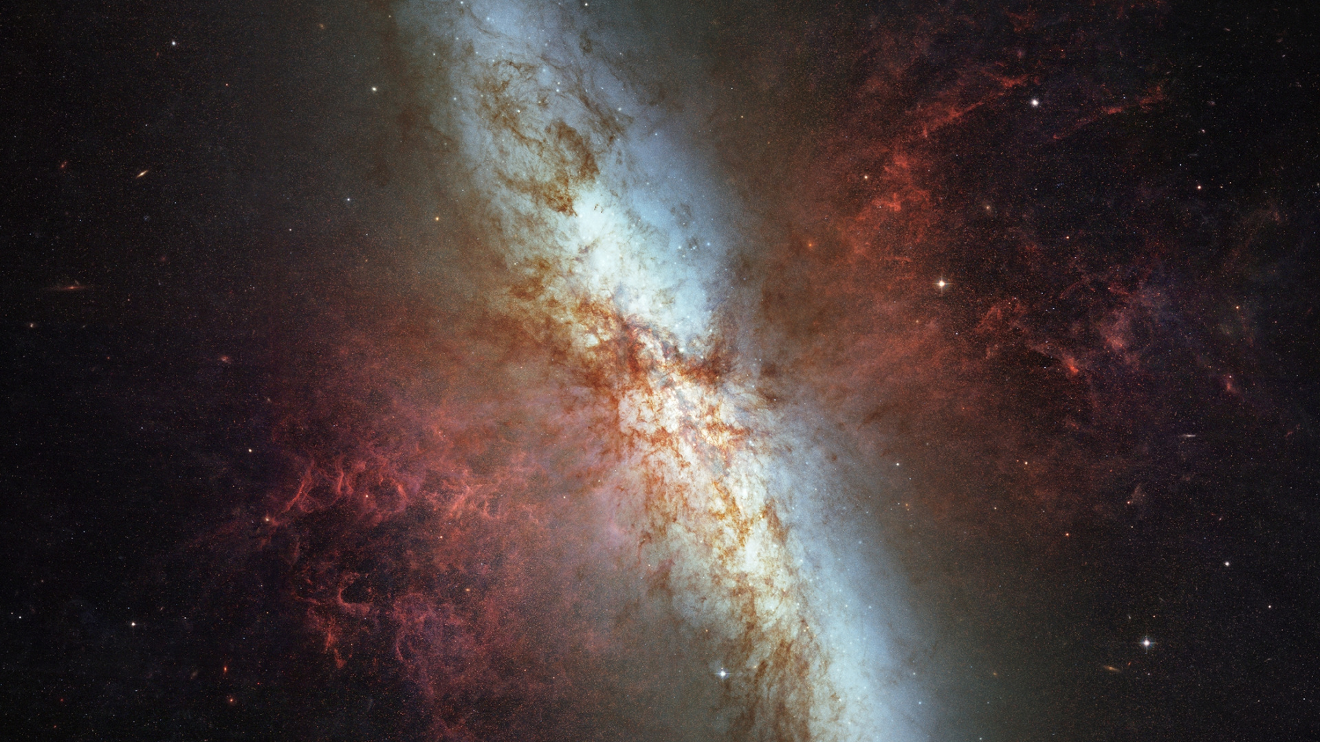 Обои космос, атмосфера, Млечный Путь, астрономический объект, Галактика в разрешении 1920x1080