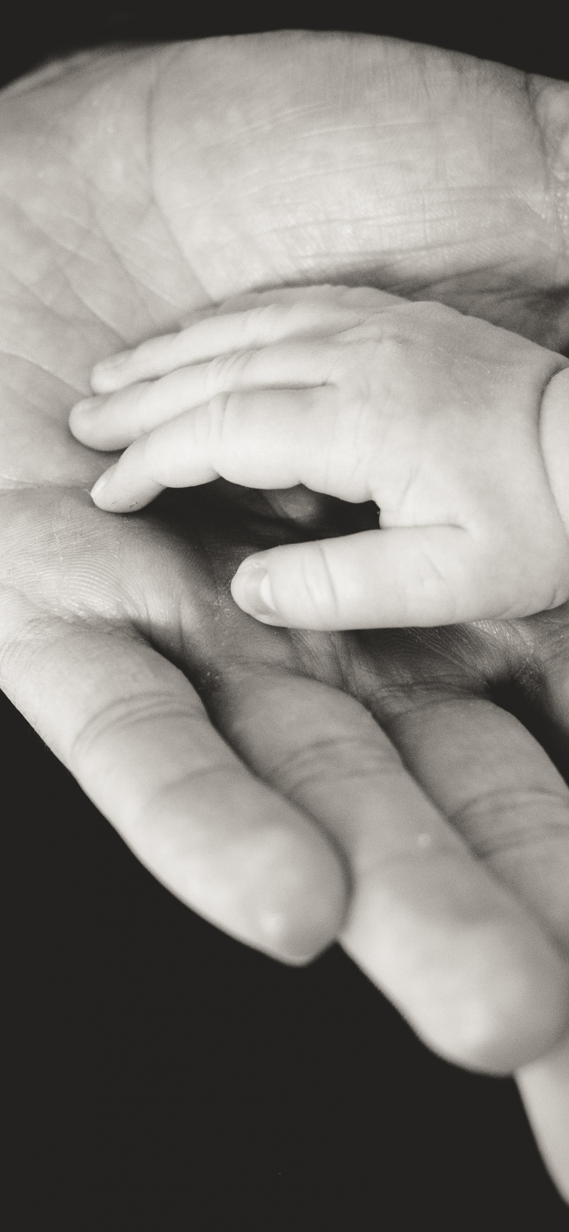 Обои палец, жест, рука, сустав, ноготь в разрешении 1125x2436