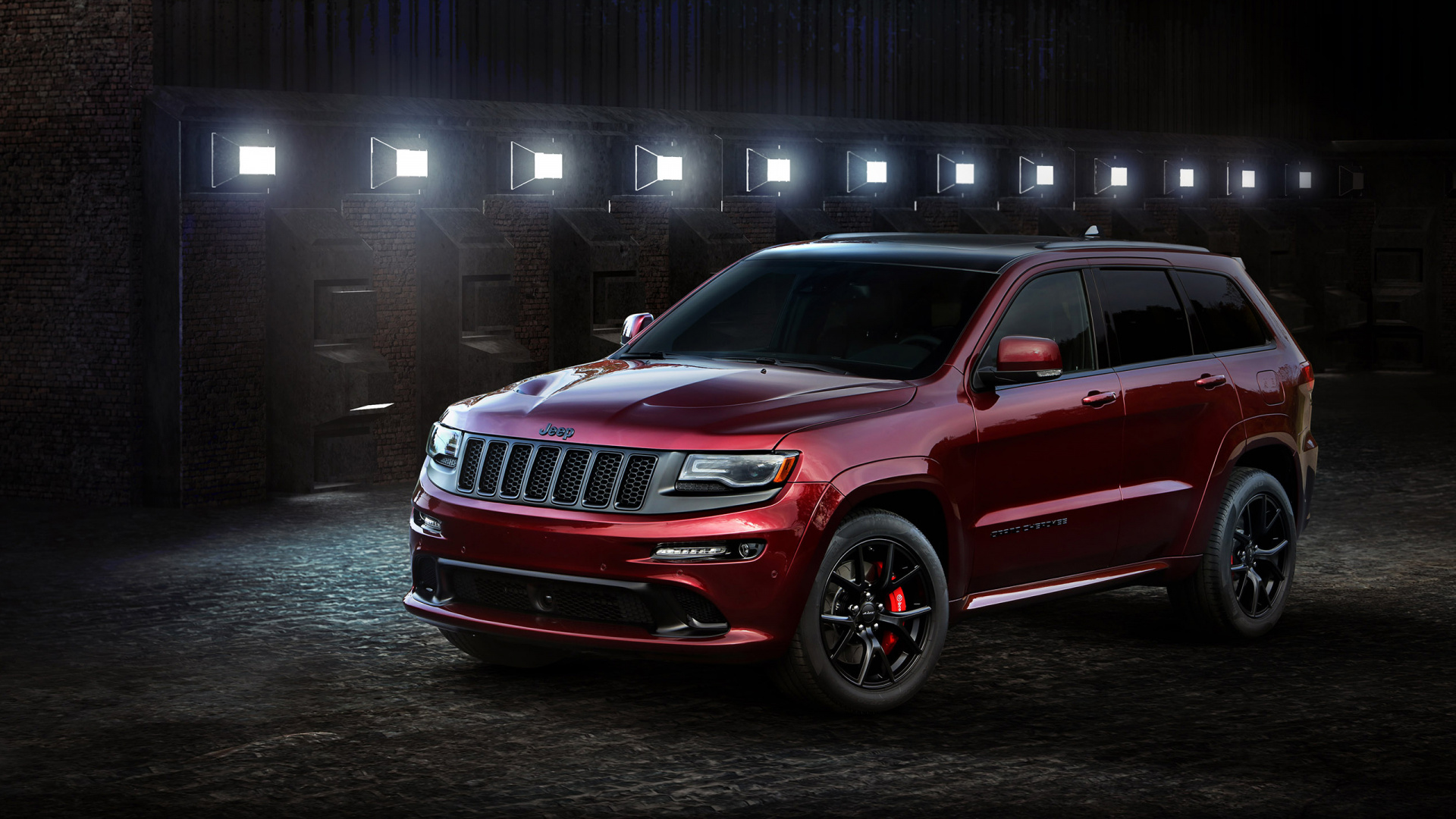 Обои джип, Джип Гранд Чероки СРТ, авто, 2016 Джип Гранд Чероки СРТ, Крайслер в разрешении 1920x1080