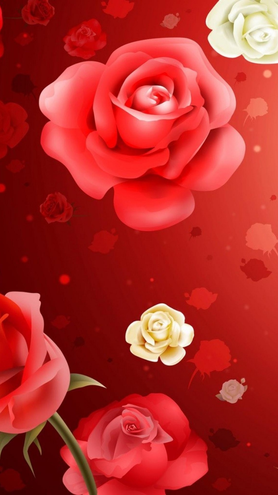 Обои Роза, цветок, красный цвет, сад роз, лепесток в разрешении 1080x1920