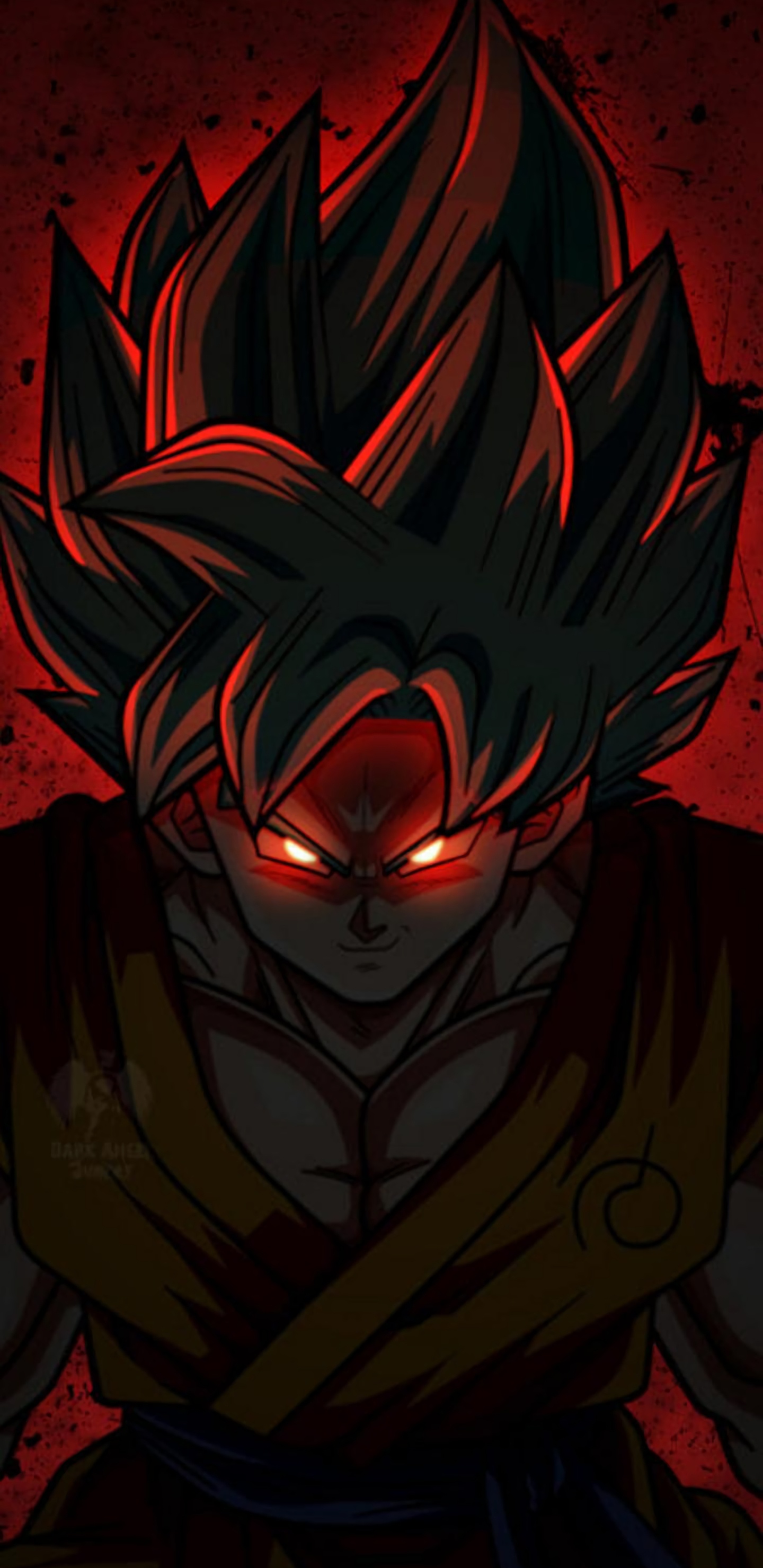 Обои злой гоку, гоку, Zamasu, Super Saiyan, Жемчуг дракона в разрешении 1440x2960