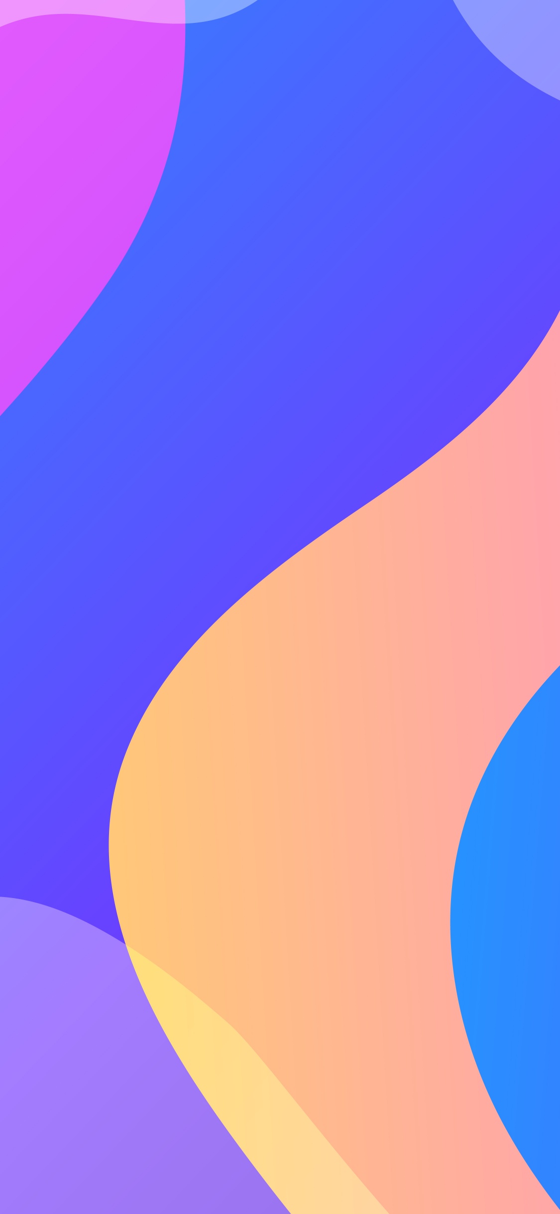 Обои графический дизайн, дизайн, графика, синий, Оранжевый цвет в разрешении 1125x2436