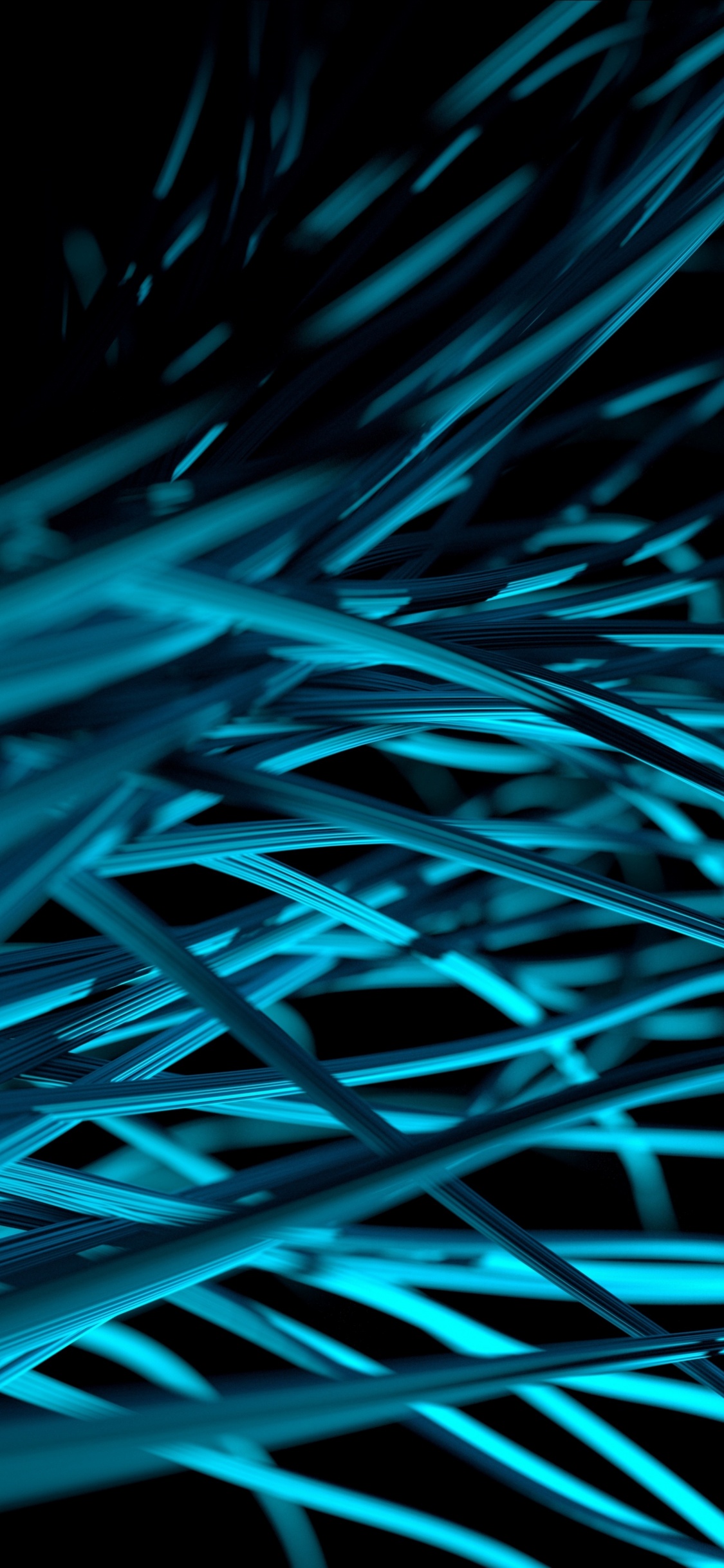 Обои синий, бирюза, зеленый, Аква, узор в разрешении 1125x2436