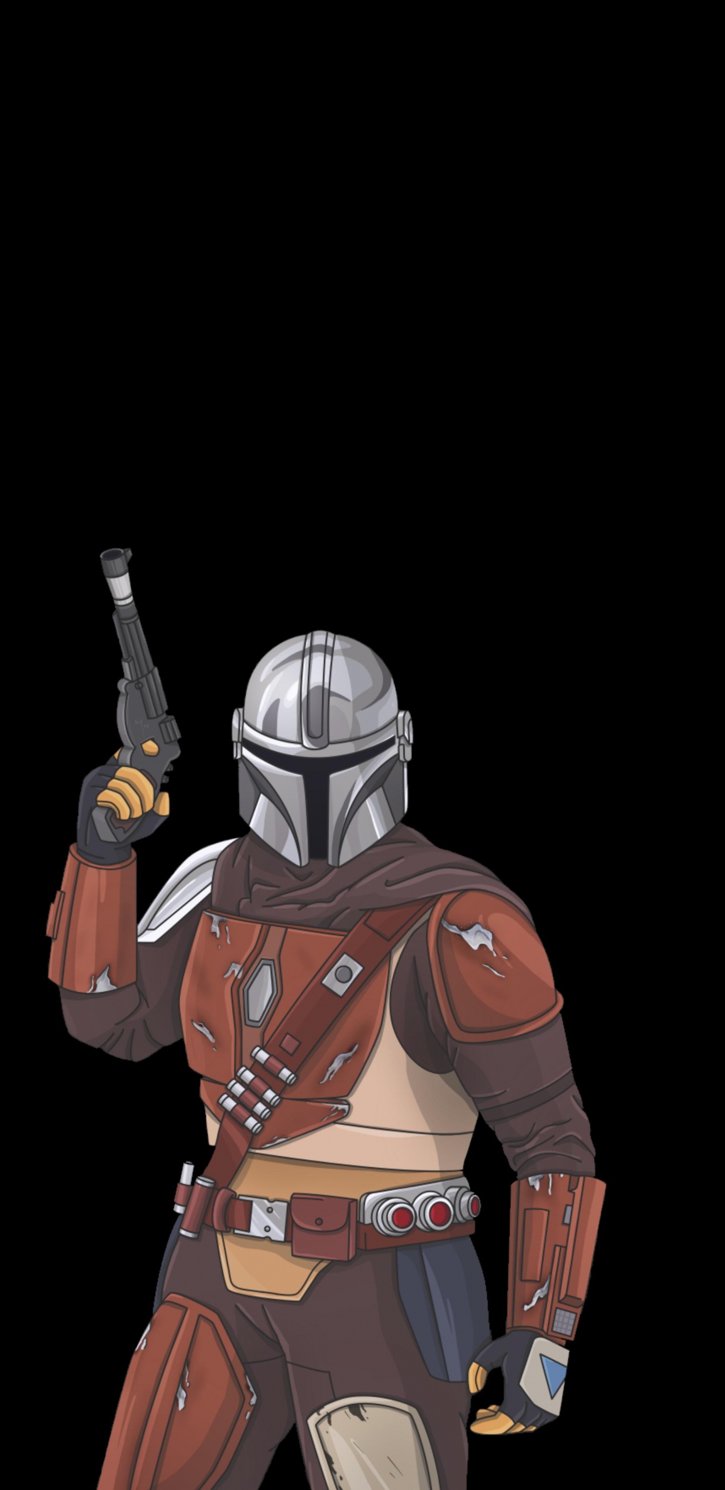 Обои звездные войны, Уолт Дисней, амолед, джедай, Disney в разрешении 1440x2960