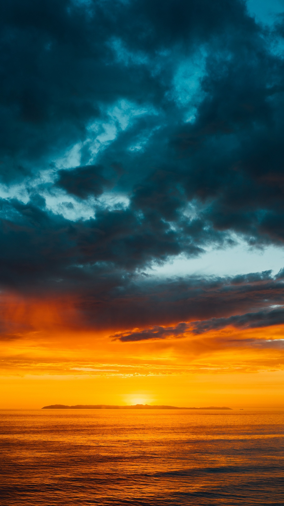 Обои охладить небо, живопись, облако, атмосфера, вода в разрешении 1080x1920