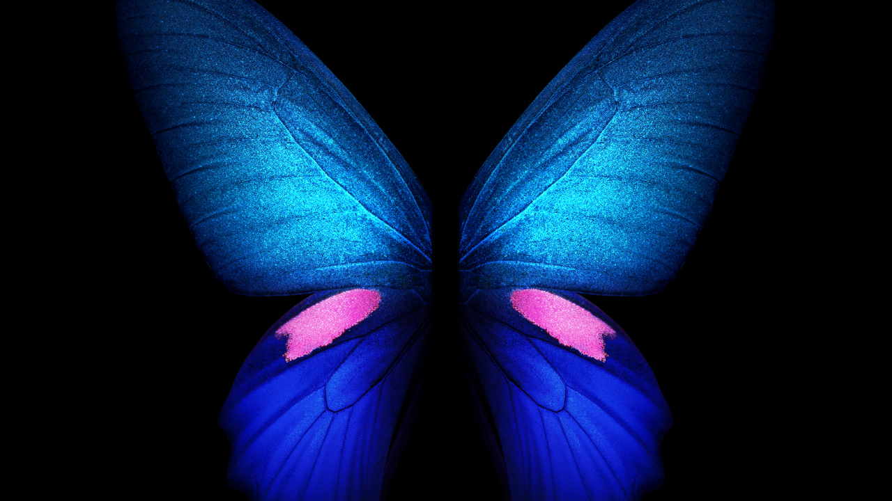 Обои Samsung Galaxy, Samsung, Samsung Galaxy Fold, складной смартфон, смартфон в разрешении 1280x720