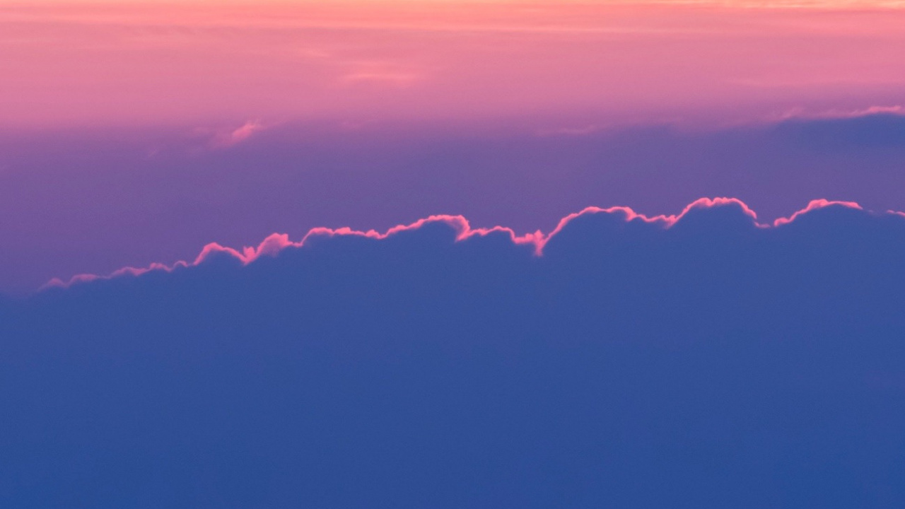 Обои вода, атмосфера, облако, экорегион, послесвечение в разрешении 1280x720